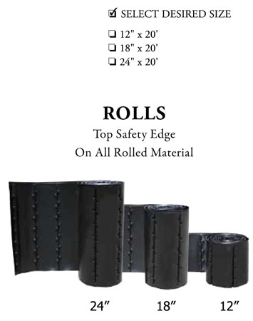 New Villa Vacuum Roll Sizes