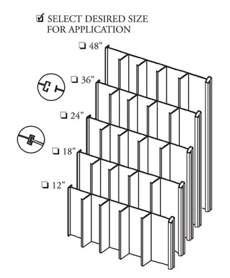 Dual-Purpose Panels Root Barrier Sizes